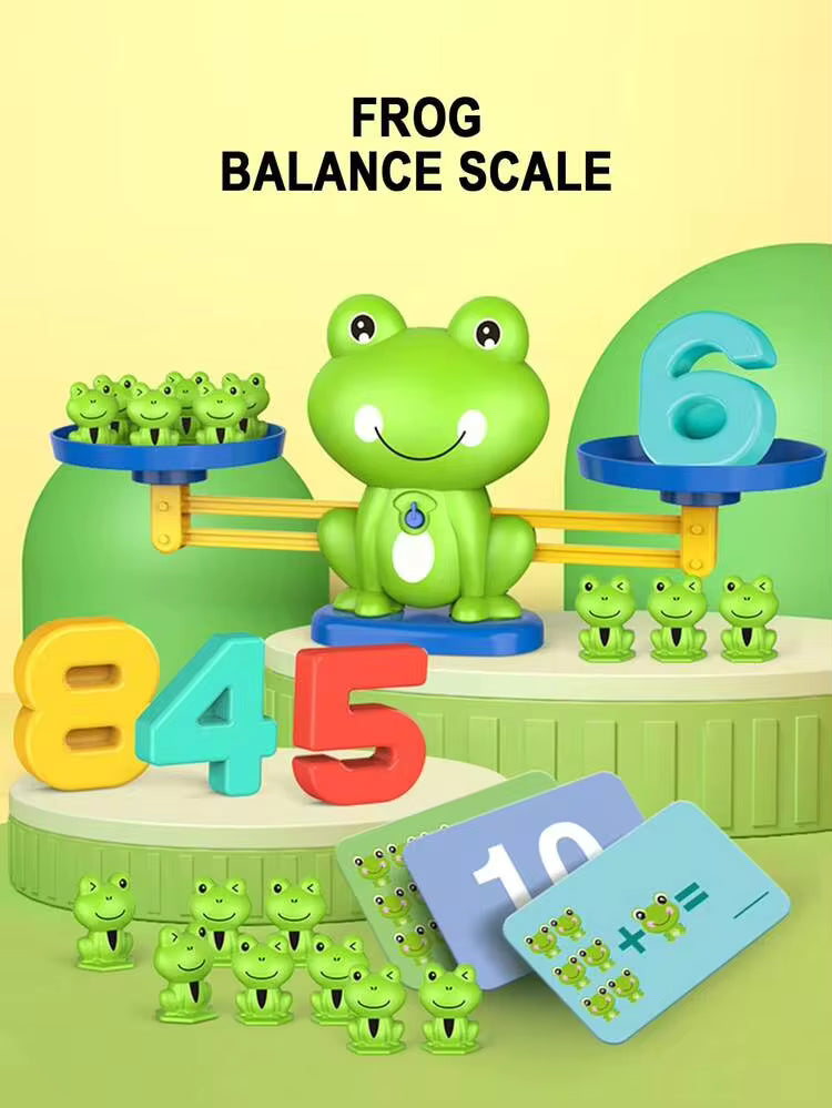 Frog Balance Counting Educational Toy