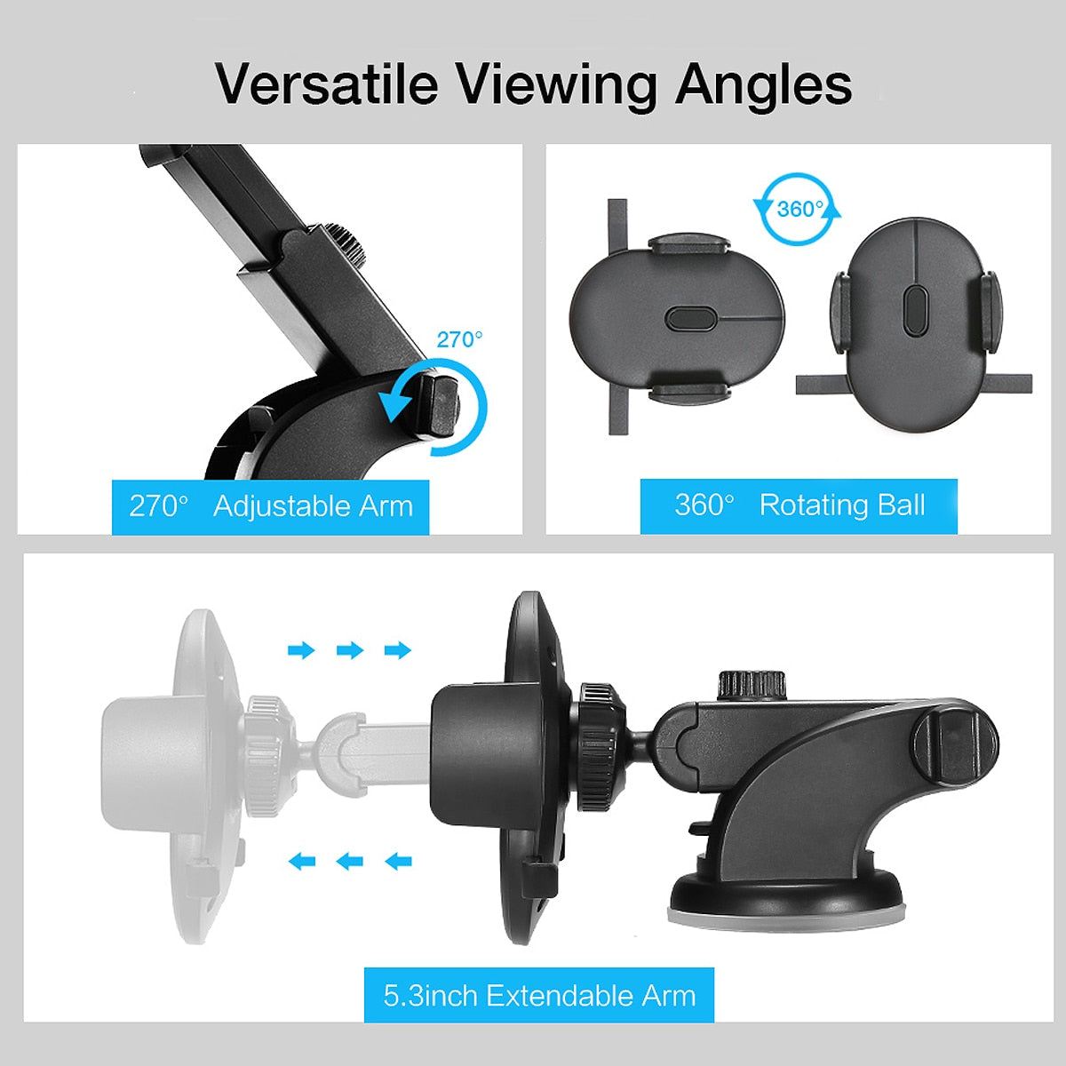 Fully Adjustable Telescopic Phone Holder