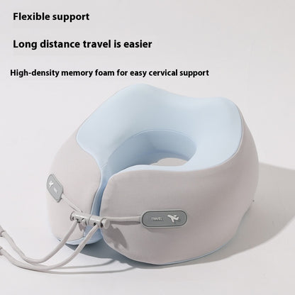 Memory Foam U-shaped Travel Neck Pillow