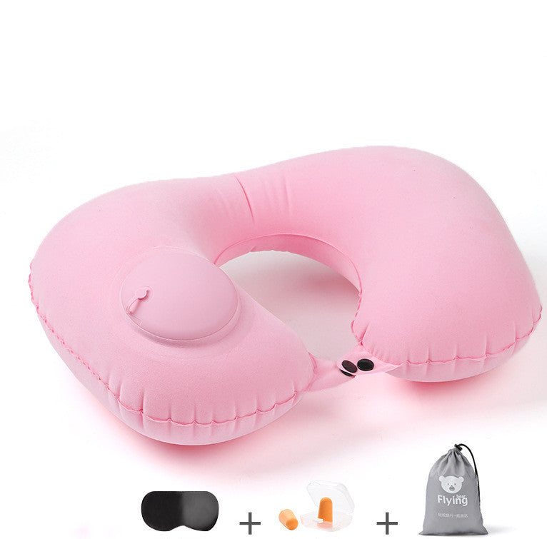 Portable Travel Inflatable Neck Pillow