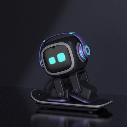 EMO AI Desktop Pet Robot with Smart Lighting Automatic Charging Version
