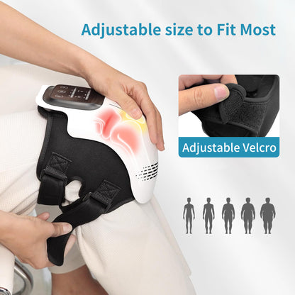 Electric Knee Massager-Heated Therapy for Pain Relief