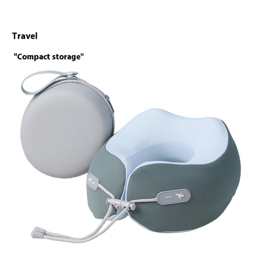 Memory Foam U-shaped Travel Neck Pillow