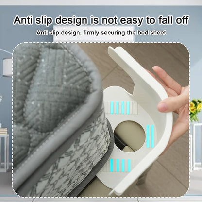 Bed Sheet Holder with Lock Strips Set of 4 pcs,Lock Sheet Holders