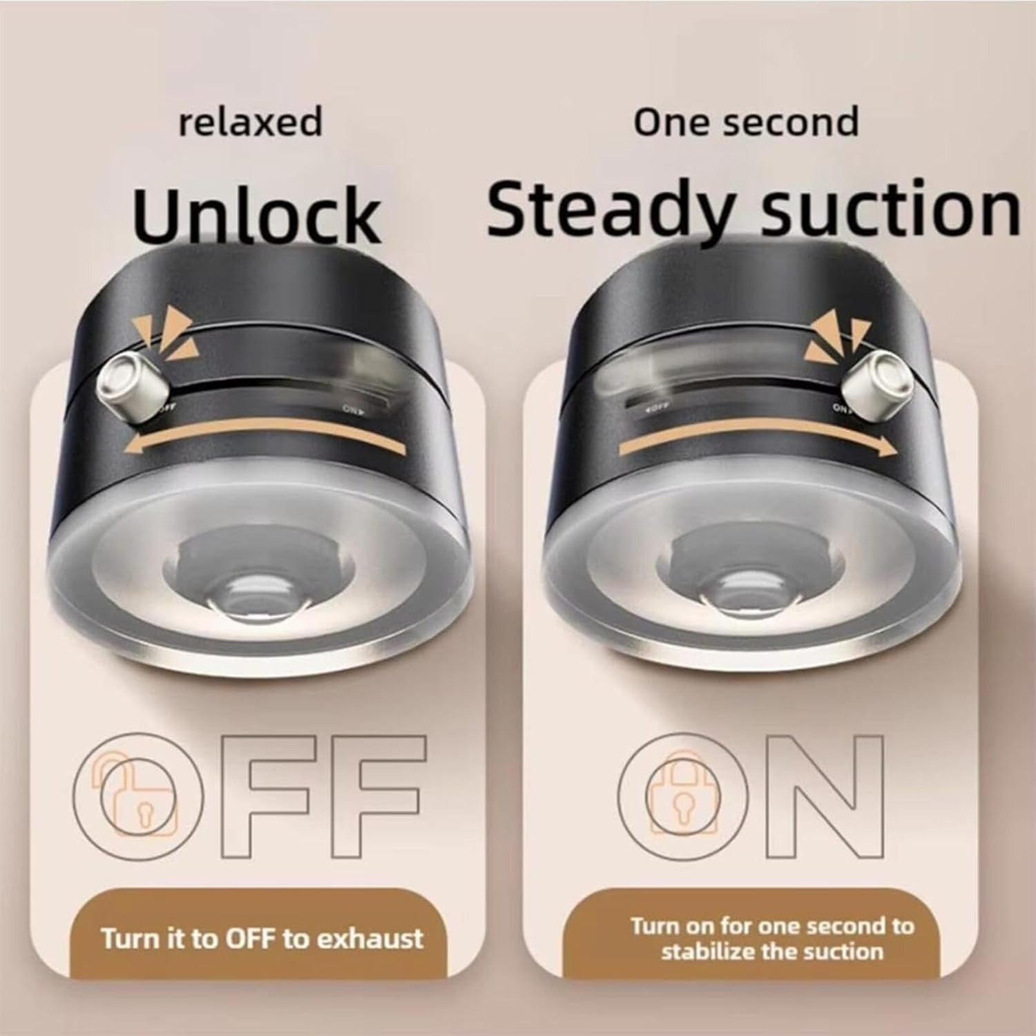 Vacuum Suction Magnetic Car Phone Holder