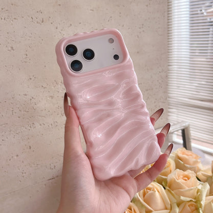Three-dimensional Cream Pattern Phone Case