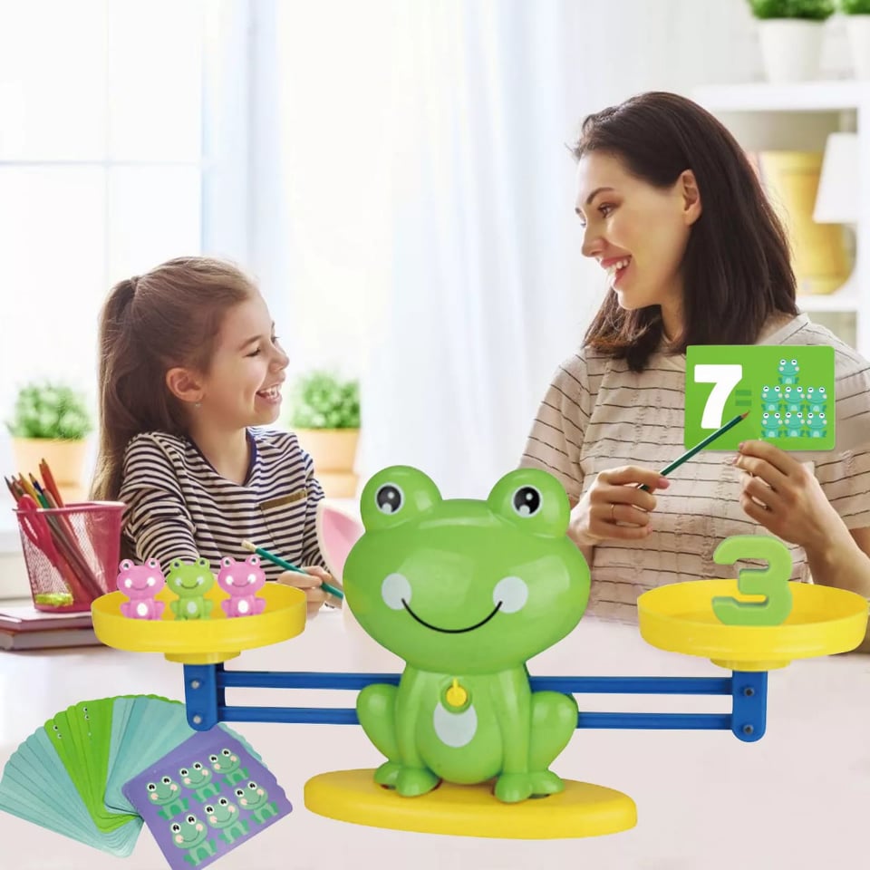 Frog Balance Counting Educational Toy
