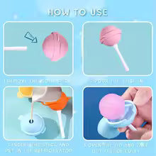 DIY Cute 3D Ice Pops 🍭 | Silicone Ball Mold!