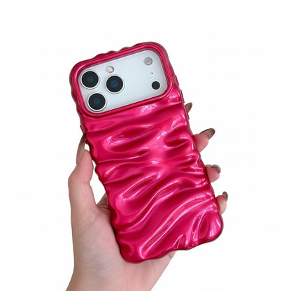 Three-dimensional Cream Pattern Phone Case