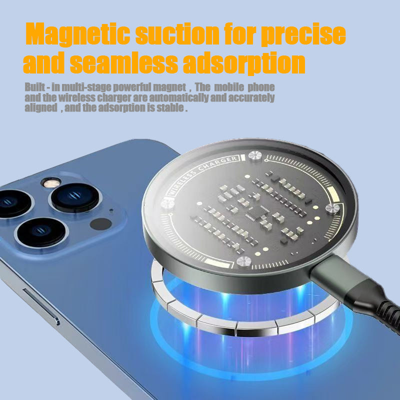 15W Magnetic Wireless Fast Charger For iPhone 17 Series