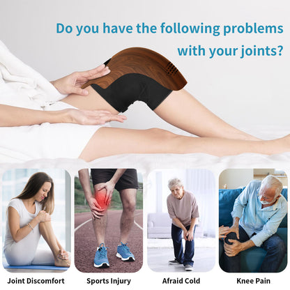 Electric Knee Massager-Heated Therapy for Pain Relief