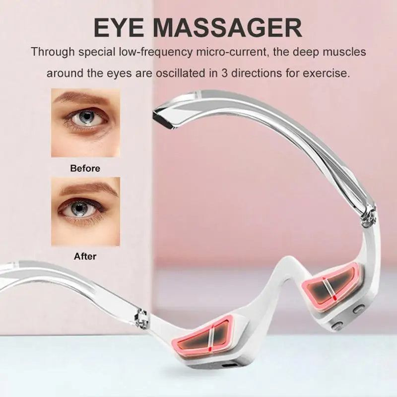 3D Micro-Current Pulse Eye Massager