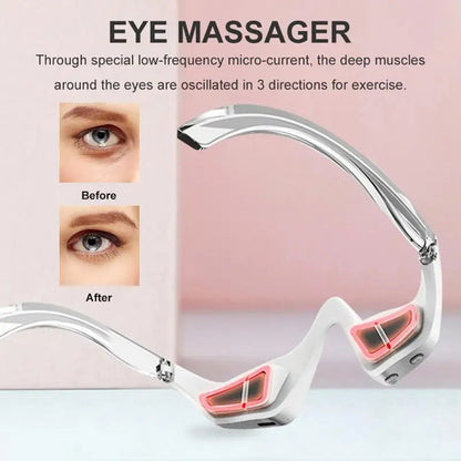 3D Micro-Current Pulse Eye Massager